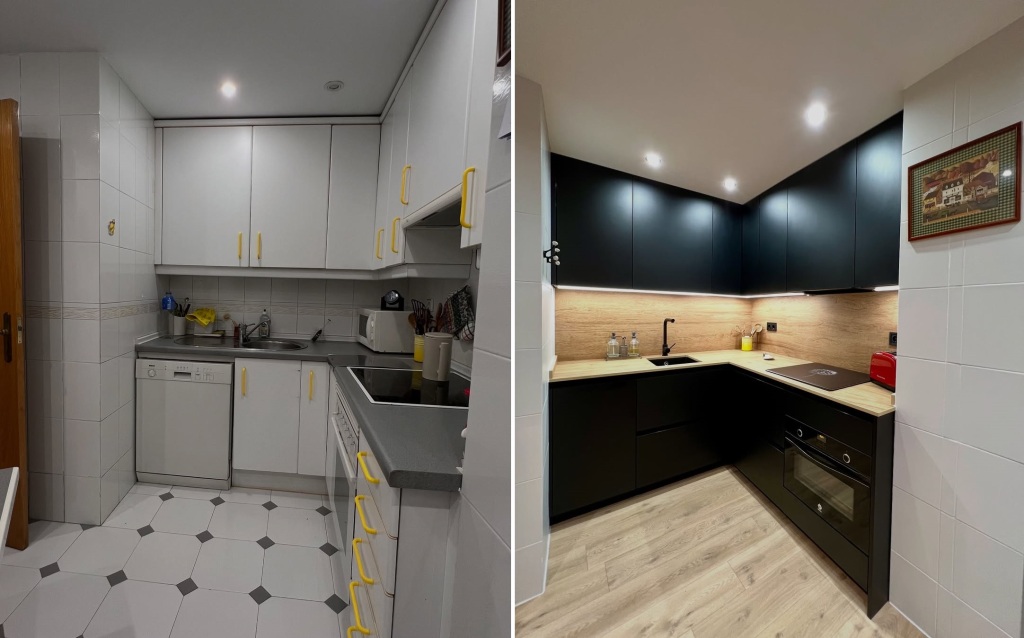 reforma cocina pequeña